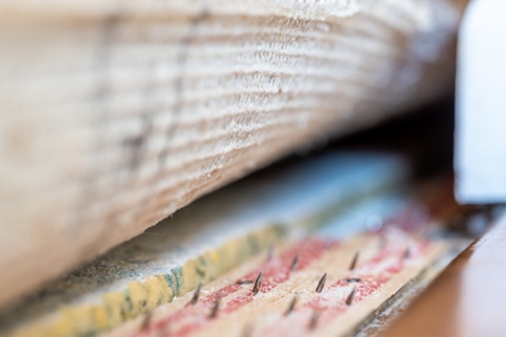 carpet tack exposed strip