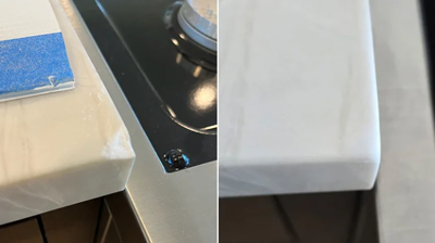 Tempe Quartzite Countertop Repair