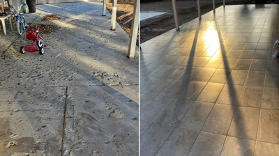 Brand New Patio Tile in Tempe