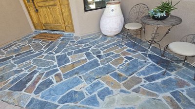 Tempe Flagstone Repaired and Restored