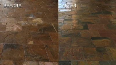 Exterior Slate Beautifully Restored