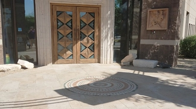 Exterior Cantera and Marble Cleaned