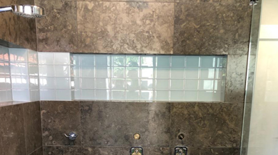 Our limestone deep cleaning services are highly effective, as you can see in this AFTER image. Photo