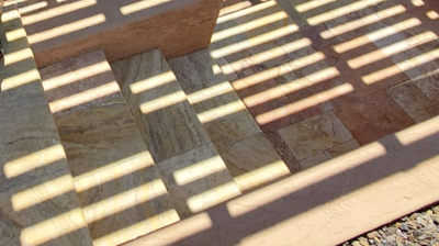 This is the same area AFTER restoration. Photo