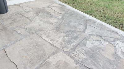 Here is a BEFORE image. Notice the dirty appearance. Photo