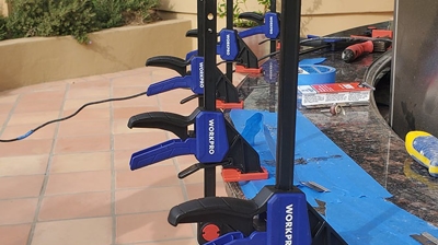 Unexpected Granite Damage Expertly Repaired