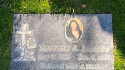 This BEFORE image shows the calcium deposits and obscured engravings. Photo