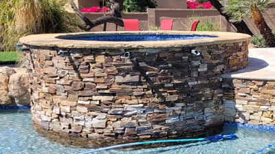 Here is a BEFORE image showing calcium deposits. Photo