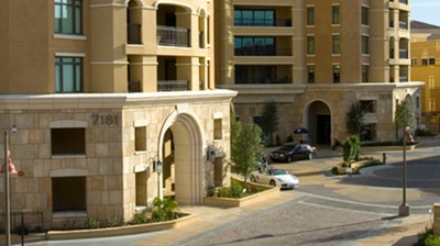 This is the building entrance. Photo