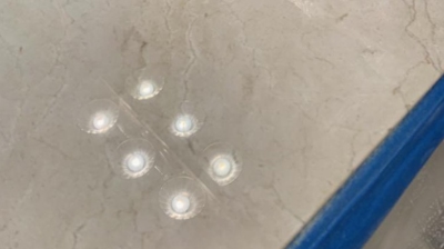 The etch is removed and the polish restored in this AFTER image. Photo