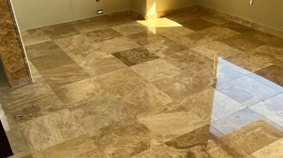 Our refinishing services helped restore the clarity, as you can see in this AFTER image. Photo