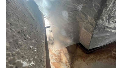 Here is another image taken during the restoration process. Photo