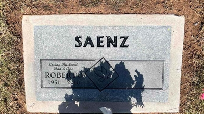 After image of headstone Photo