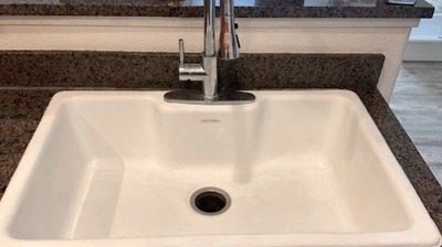 Sink Installation Granite Countertop Photo