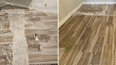 Tile Replacement After Plumbing Repair