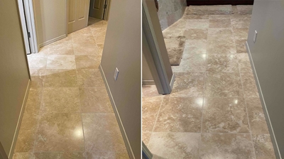 Travertine Restoration Photo