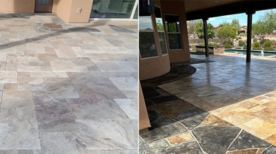 Guests will get a more positive first impression of this outdoor living space now. Photo