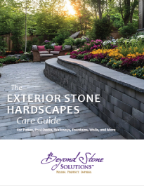 Exterior Stone Hardscapes Care Guide