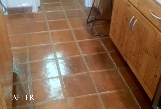 Saltillo Floor Cleaning and Sealing